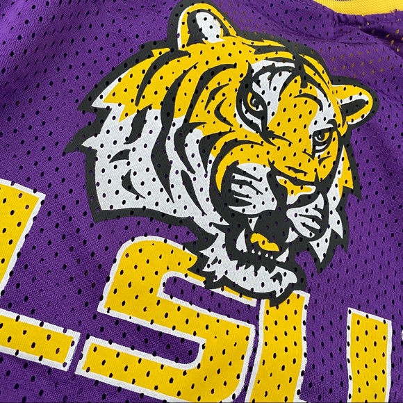 LSU Tigers Pet Dog Football Jersey - Picture 3 of 12